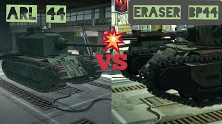 ARL 44 VS Eraser BP44 (WoT Blitz gameplay)