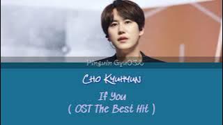 Cho Kyuhyun - If You [HAN/ROM/ENG] Lyric