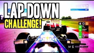 LAP DOWN F1 2013 CHALLENGE!