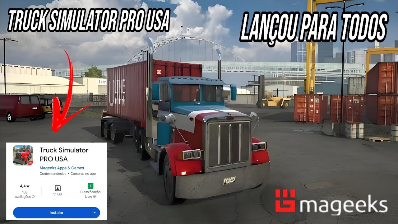 Lançou! Versão beta do Truck Simulator Europe 3, jogo de caminhões