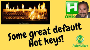 Hotkeys to: Edit, Reload, Pause, and Suspend your scripts in AutoHotkey