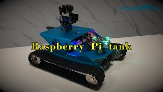 Yahboom G1 smart tank robot kit with WIFI camera for Raspberry Pi 4B/3B+ Raspberry Pi Raspberry Pi