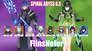 C0 Flins &amp; C0 Nefer | Spiral Abyss 6.5 | Genshin Impact