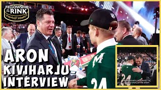 Aron Kiviharju Interview | Steal of the 2024 NHL Draft | World Juniors | Minnesota Wild Prospects