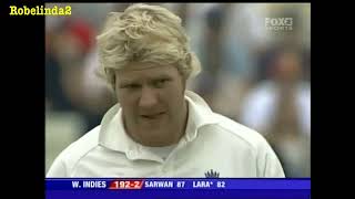 How was Brian Lara SO GOOD 1st ball of the day   stunning batting