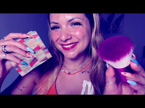 ASMR Klassische Trigger zum einschlafen - tapping, scratching, mouth sounds +