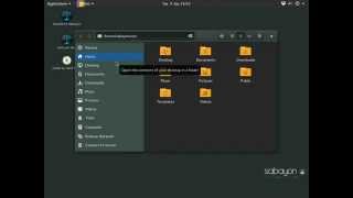 Sabayon 15.06 - Boot and Desktop