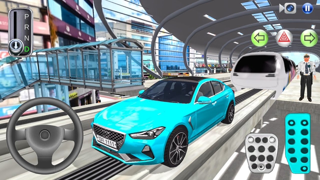 Today I Drive Car On Monorail Trail - 3D Driving Class Android Gameplay 2025 | Car Driving Games