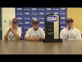 2025 CCAA Softball Tournament presented by FloCollege - SF State Championship postgame presser