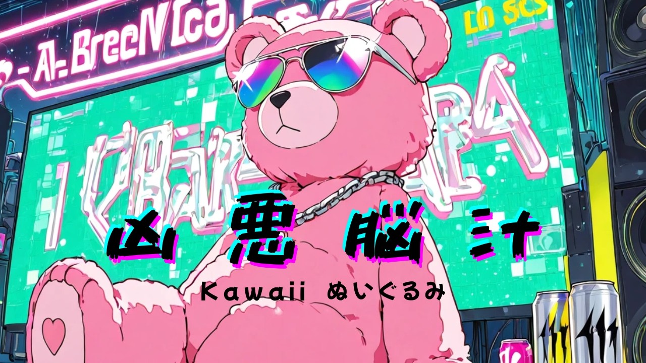 Kawaii Brazilian Phonk Mix: Злые кики и милые вайбы 🧸 135BPM FPS Gaming