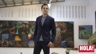 Behind the Scenes: John Lloyd Cruz for HOLA! November 2014