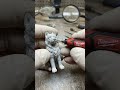 Balto Statue Mini Precision Carved with MILWAUKEE Rotary Tool  #minitools #diy #milwaukee