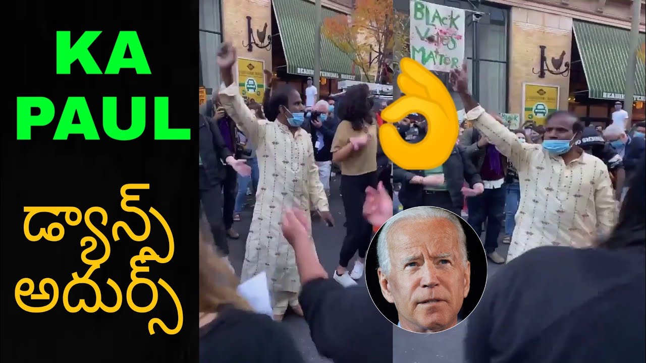 KA Paul Funny Dance In USA Roads || KA Paul Funny dances || American streets ka Paul dances