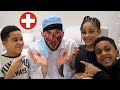 Makeup Prank on Doctor Daddy!