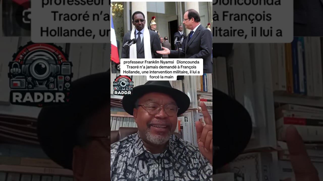 FRANCOIS HOLLANDE PRIS EN FLAGRANT DELIT DE REVISIONNISME CONTRE LE MALI ET L'AFRIQUE