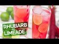 Rhubarb Limeade Recipe