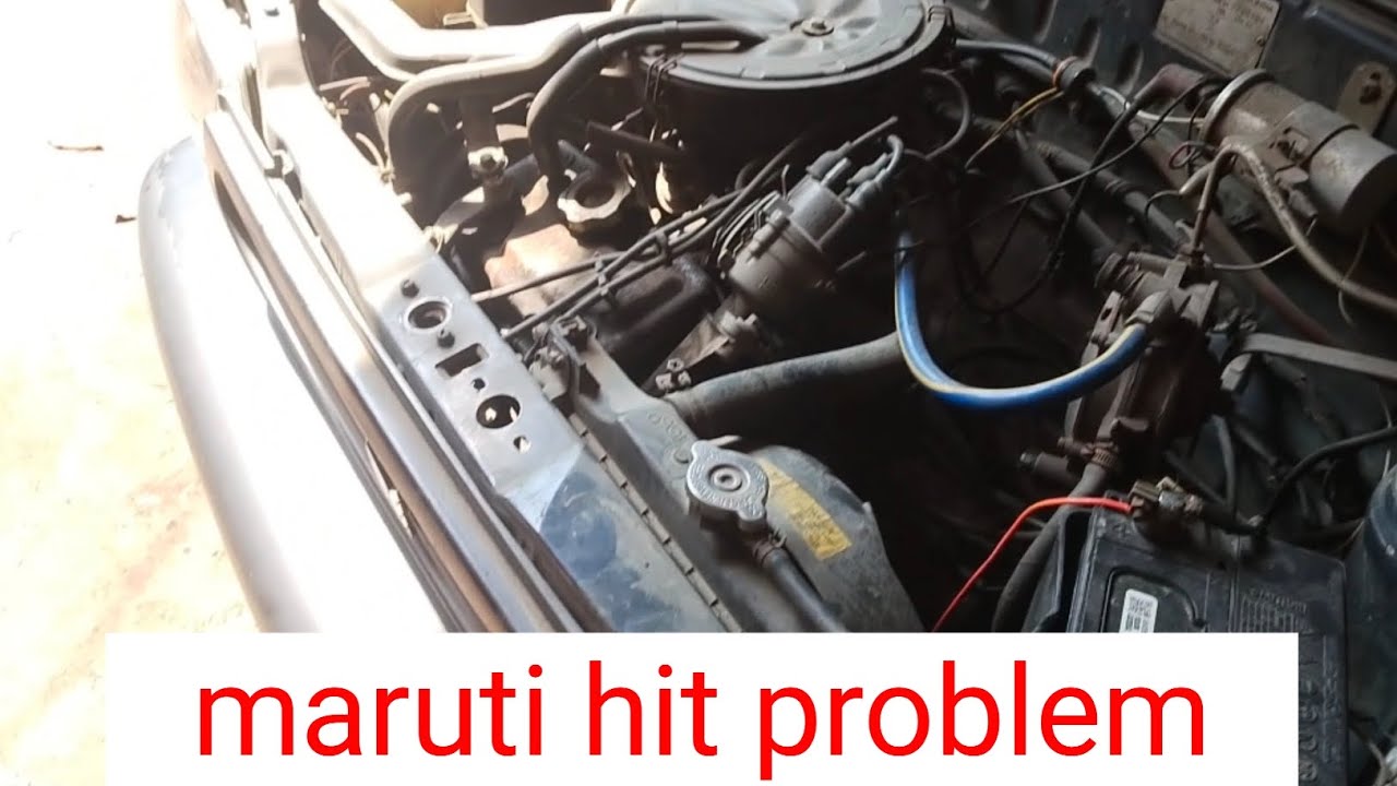 Maruti 800 hit problem engine hitting proplem car repair jahirul car
