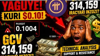 PI NETWORK YAGUYE MURI $0.10💥! Ese GCV 314,159 Iracyari Inzozi Zishoboka? Technical Analysis 💥