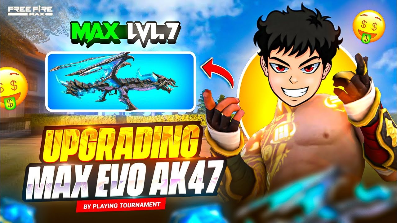Upgrading EVO AK47 🥳 by playing solo tournament 🥵 