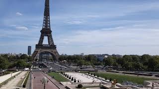 Панорамный вид Парижа. The panoramic view of Paris. France