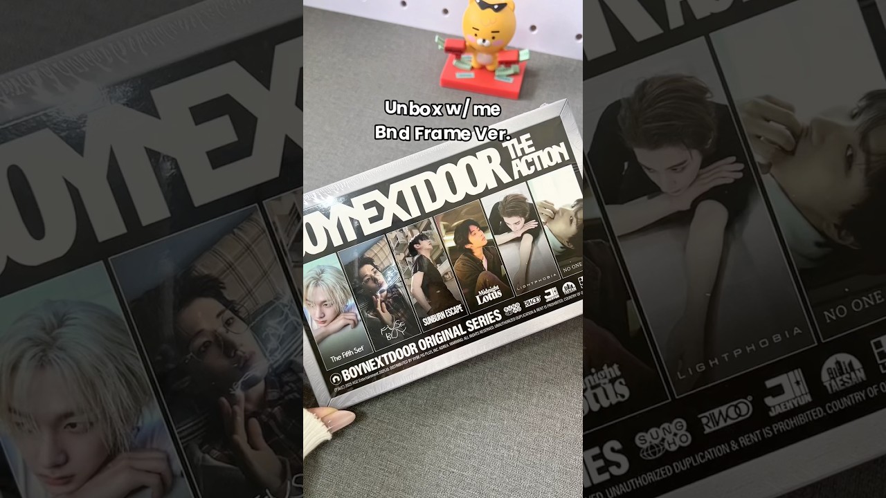 BOYNEXTDOOR Frame Version Unboxing 5th EP The Action 