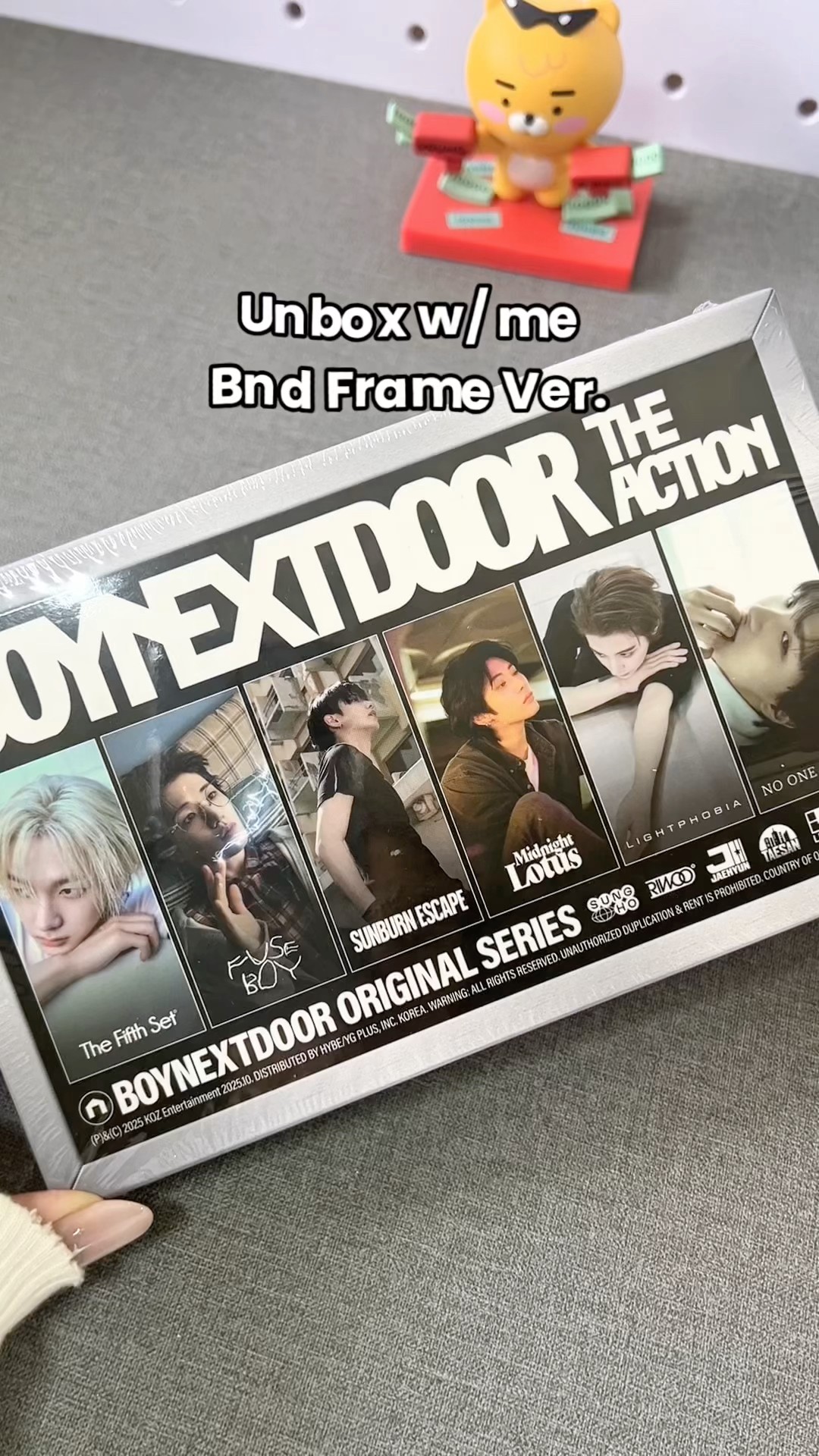 BOYNEXTDOOR Frame Version Unboxing 5th EP The Action #boynextdoor