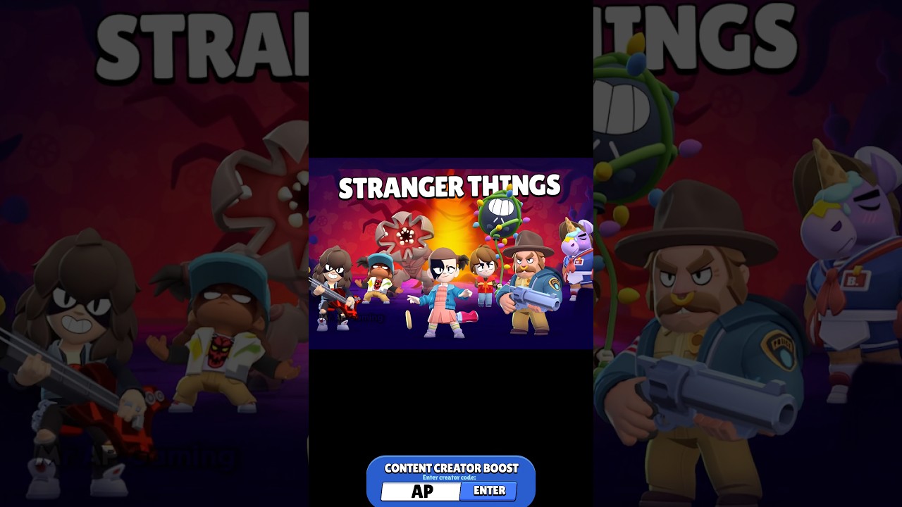 Ranking all Stranger Things Skins🔥🤩 Brawl Stars 