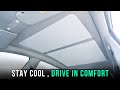 New Version Retractable Roof Sunshade for Tesla Model Y is available! #FullShade 2 #modely #tesla