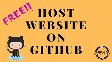 How to Host a Website On GitHub || GitHub Pages