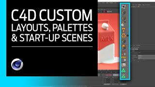 Famous Cinema 4D - Custom UI layouts, tabs, palettes and start-up scenes tutorial Profile