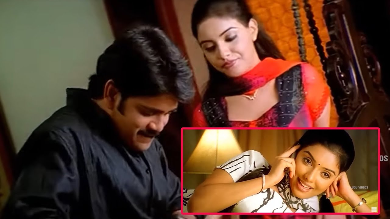 Nagarjuna Akkineni & Asin Blockbuster Movie Cute Love Proposing Scene | 