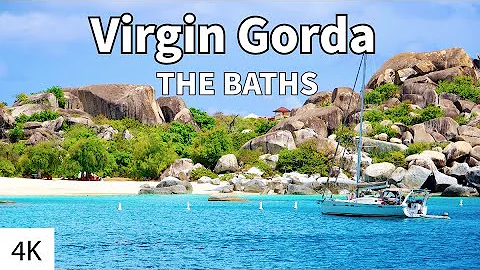 Virgin Gorda ,The Baths / British Virgin Islands 4K