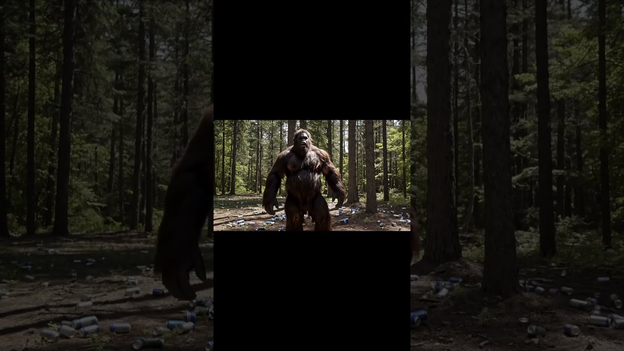Bigfoot Tries Energy Drinks Bigfootvlogs Funny Comedyshorts Viral Energydrink