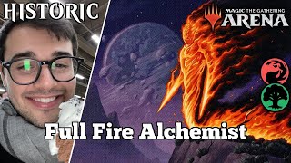 Full Fire Alchemist | Historic [Arena Bo3] | MonoRed Burn | Historic