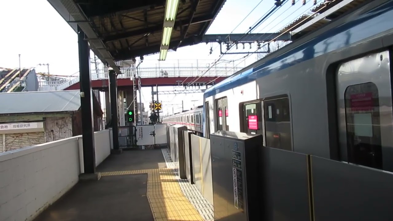 相鉄8000系　発車　三ツ境駅(SO-12)