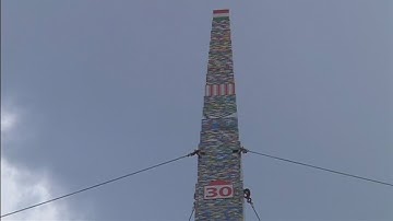 New Guinness world record set for tallest Lego tower