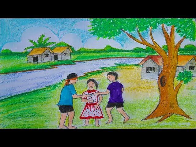 கண்ணாமூச்சி ஏனடா, A Hide and Seek game by Village Kids Veng…