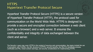 HTTPS - Hypertext Transfer Protocol Secure