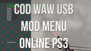 CoD WaW | Multiplayer Mod Menu | USB + Online! | [PS3]