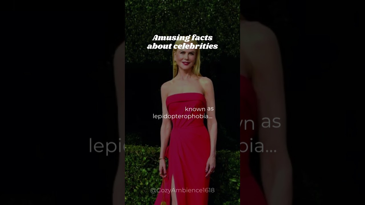 Nicole Kidman's Fear of Butterflies