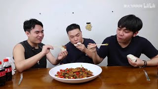 50只大鸡冠子先卤后爆炒，麻辣鸡冠子谁吃谁迷糊