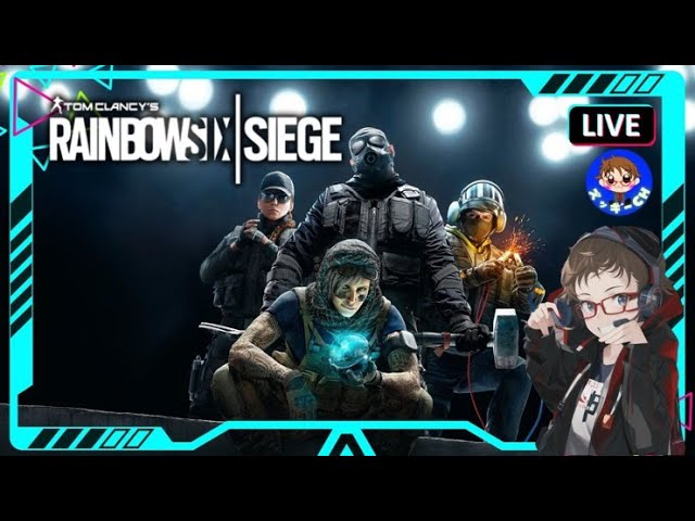 🎮ズッキーのレインボーシックスシージ配信🎮（寝てたからおはよう～😆🤚🏻）#ゲーム実況 #生配信 #参加型 #寝落ち配信 #APEX #レインボーシックスシージ #DBD