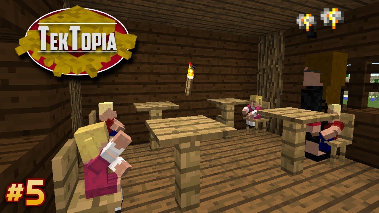 These Kids Will Run This Town TekTopia Villager Mod W ZloyXP