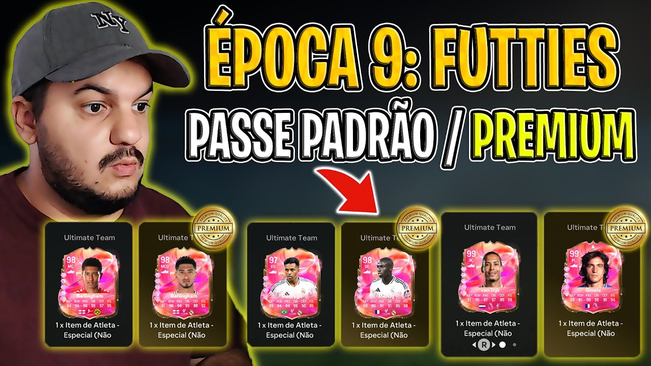 ÉPOCA 9 FUTTIES: VAN DIJK 99 & GINOLA 99 & IRMÃOS BELLINGHAM 98 | FC 25