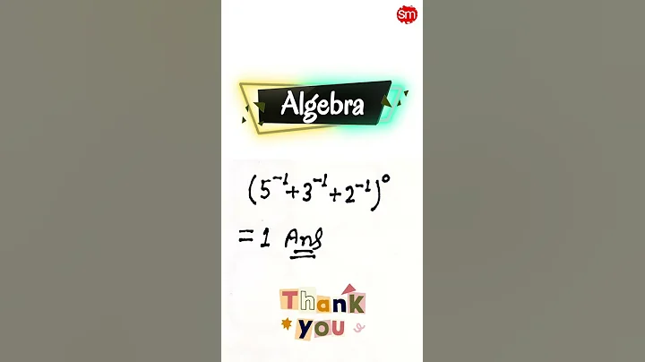 Algebra Magic | Maths Short Trick | Vedic Maths Trick |✔️