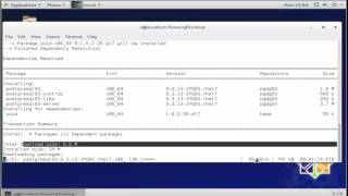 Install and Connect to PostgreSQL in centos 7