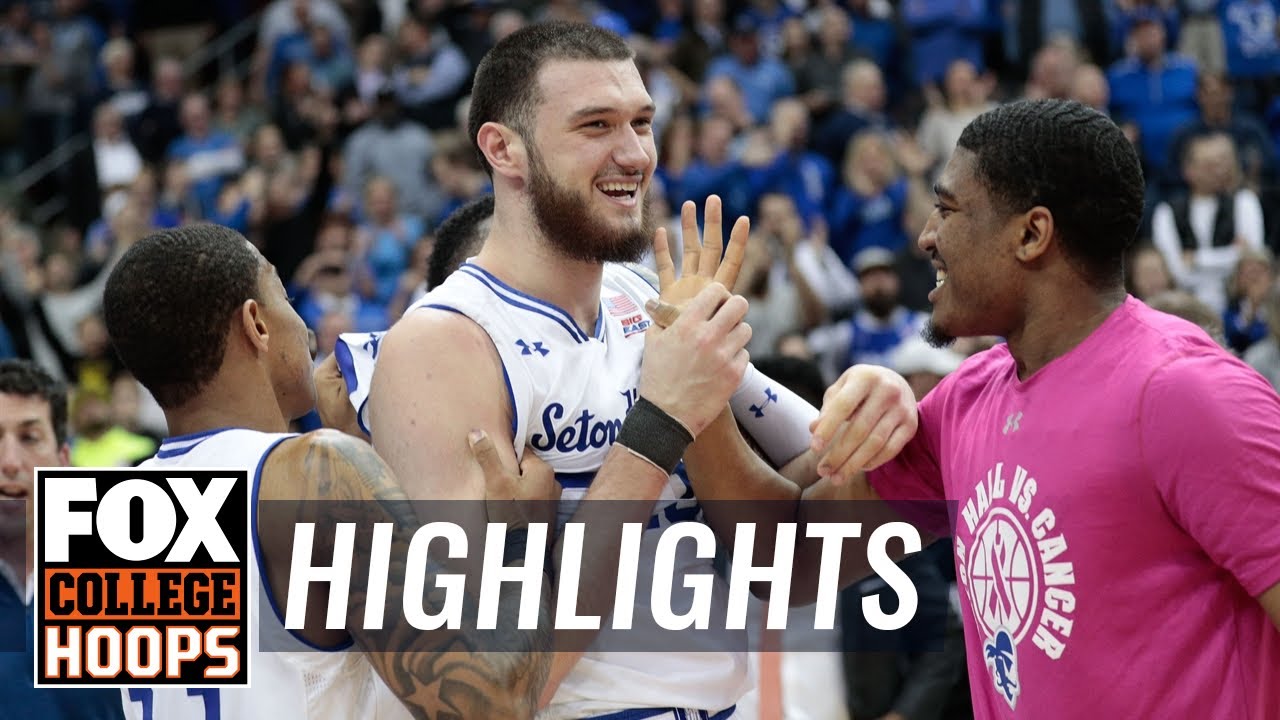 Mamukelashvili buzzer beater keeps Seton Hall in first in Big East | FOX COLLEGE HOOPS HIGHLIGHTS