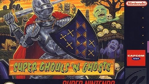 SNES Super Ghouls 