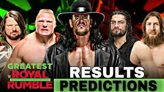 Wwe Greatest Royal Rumble 100 % Results Confirmed