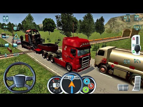 Euro Truck Driver 2018 #10 - New Truck Game Android gameplay #truckgames